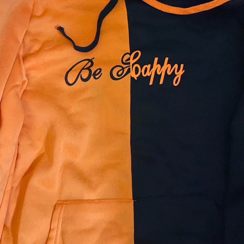 Smiling hoodie